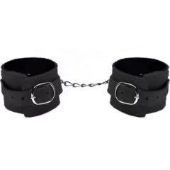 ALGEMA BRACELETE PELÚCIA PRETA - CÓD 5166