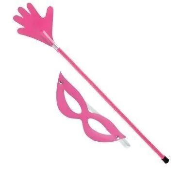 CHIBATA MÃOZINHA E MÁSCARA COR ROSA - CÓD 5599