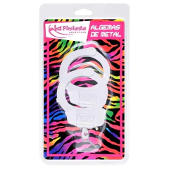 ALGEMA EM METAL COR BRANCA - CÓD 5894