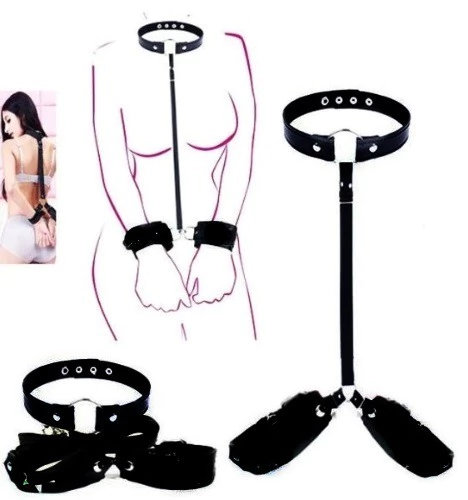 KIT PRISIONEIROS COM COLEIRA E ALGEMAS - CÓD 51284