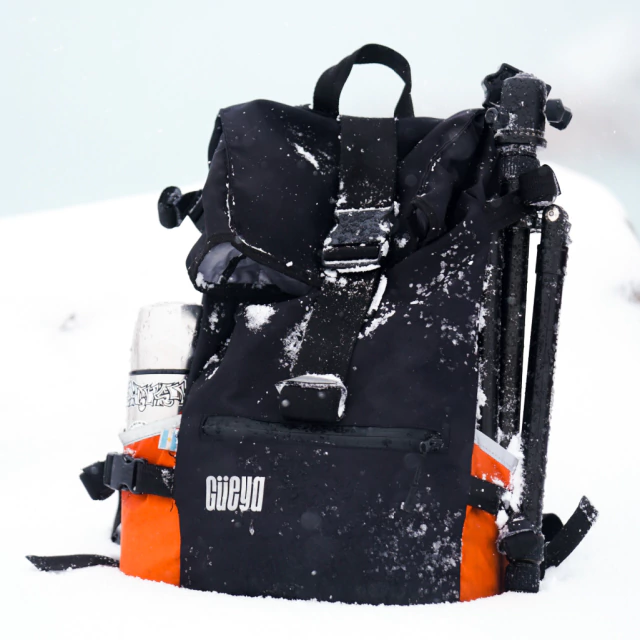 Bolso tiffón naranja Güeya