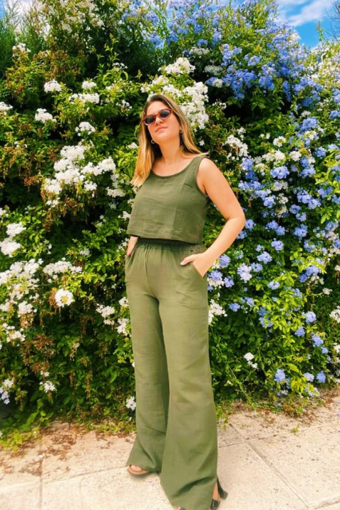 PANTALÓN CUARZO - VERDE