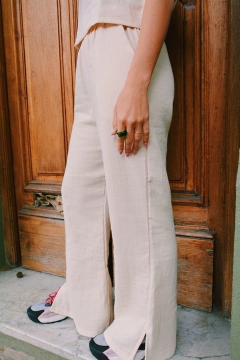 PANTALÓN CUARZO - OFF WHITE T2 #013