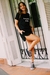 SHORT ASTRID - BLACK - gypsy buenos aires 