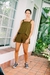 SHORT ASTRID - MILITARY GREEN - gypsy buenos aires 