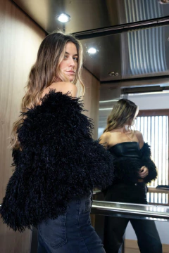 SACO CORTO PIEL - tienda online
