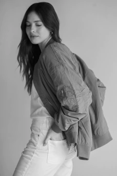 CAMPERA BOMBER GREEN - BOURDIEU 