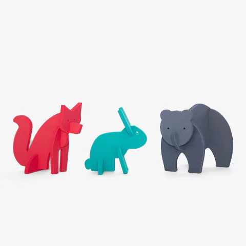 Animales 3D - Forest set