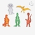 Dino Set (foam)