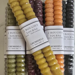 Duo vela candelera tourne [torneada] x2 - comprar online