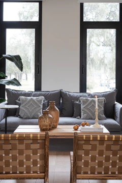 FUNDA ALMOHADÓN "TULIP" GRIS en internet