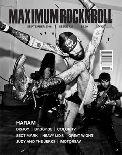 Maximum RocknRoll #424 Septiembre 2018 (fanzine)