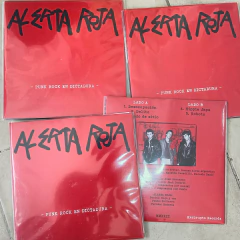Alerta Roja - Punk rock en dictadura (VINILO 7" COLOR) - comprar online