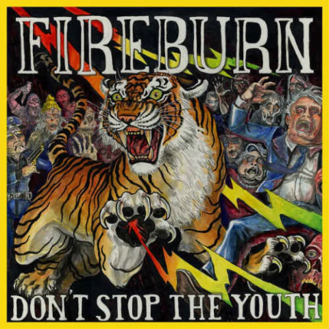 Fireburn  Don't Stop The Youth (VINILO EP 12" TRANSPARENTE)