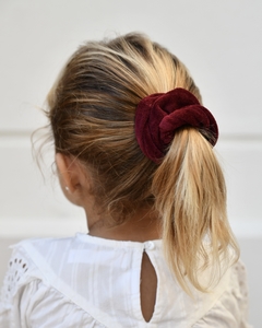 Scrunchie plush BORDÓ