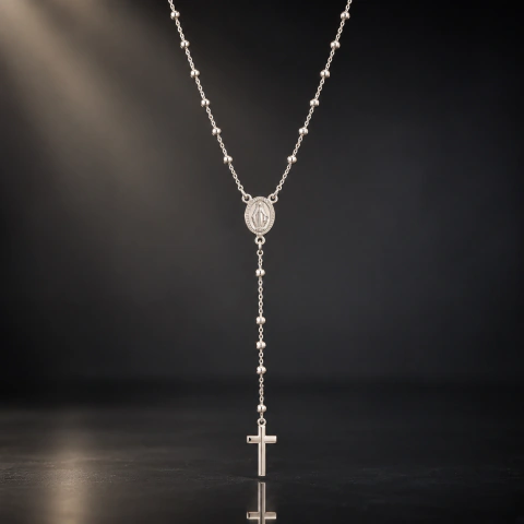 ROSARIO MATEO PLATA 925 60cm