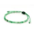 PULSERA MELROSE ESMERALDA 18K - GOGO® Accesorios 
