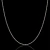 CADENA FORCET 0,8 PLATA 925