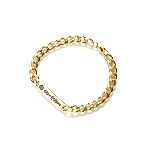 PULSERA SPOTIFY GOLD - comprar online