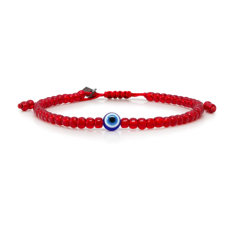 PULSERA OJO TURCO MOSTASILLON ROJO - buy online