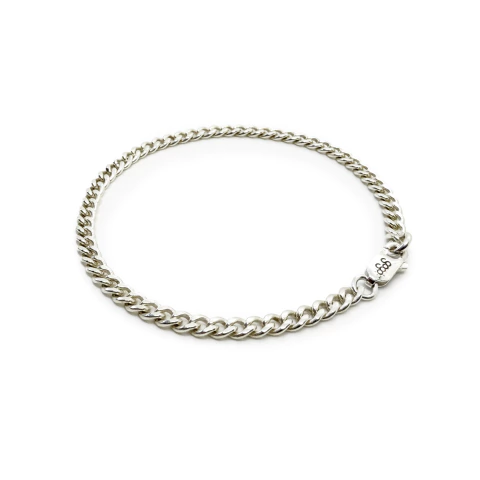 PULSERA DE PLATA 925 GROUMET - comprar online