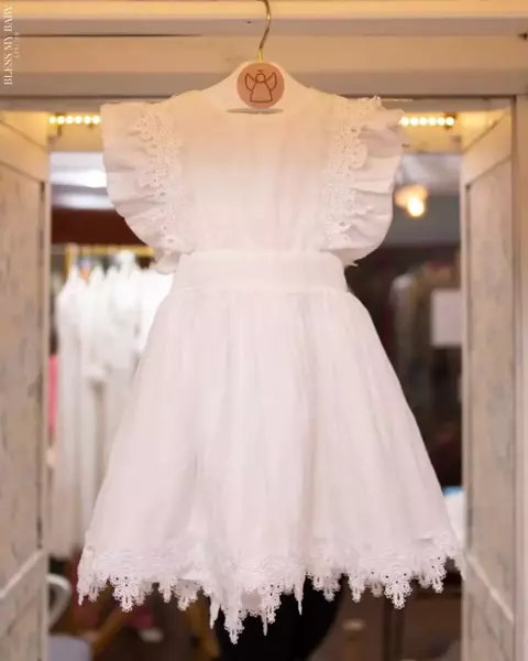 VESTIDO CRISTAL (CHAMPAGNE NA ETIQUETA) BAZAR