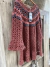 Vestido “Cádiz”, bronce. en internet