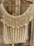 Top “Paisanita”, beige claro. - tienda online