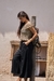 Top “PAISANITA” beige oscuro. - Telar de Campo