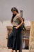 Top “PAISANITA” beige oscuro. - Telar de Campo