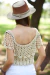 Top “Paisanita”, beige claro. - Telar de Campo