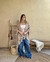 Ruana AMARANTO beige (arena) - comprar online