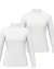 COMBO 2 Remeras Termicas Adulto Blancas - Folau