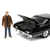 Miniatura Dean Winchester & 1967 Chevrolet Impala SS 1/24 - Supernatural - Jada - Joker Store