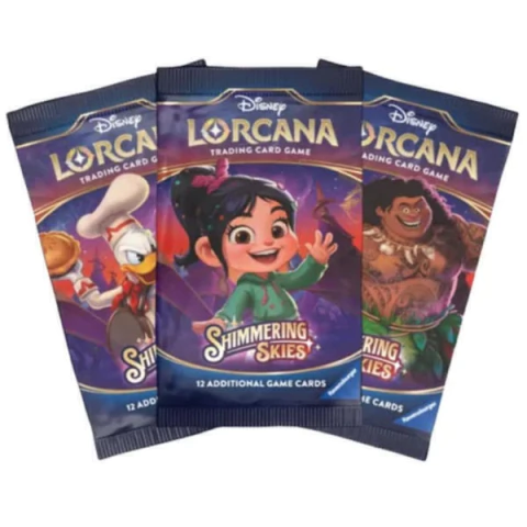 Booster Unitário Disney Lorcana - Shimmering Skies (Set 5)