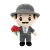 Pelúcia Professor Girafales 30cm - Turma do Chaves - Plush for You