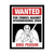 Placa - Wanted Bird Person