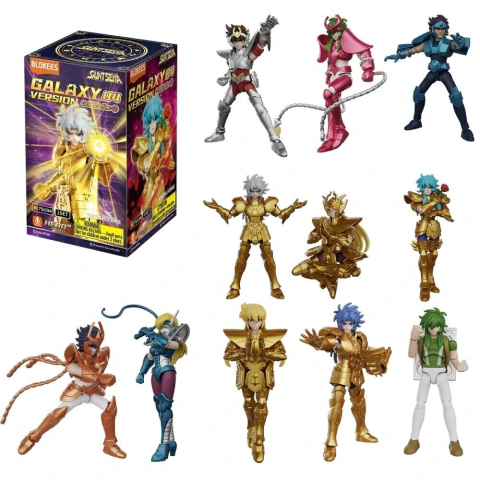 Action Figure Saint Seiya Galaxy Version 04 (Blind Box) - Gold Zodiac 2- Blokees