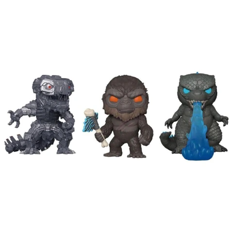 Funko Pop: Godzilla, Mechagodzilla & Kong (3-Pack)