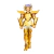 Action Figure Cancer Deathmask Champion Class - Saint Seiya (Cavaleiros do Zodíaco) - Blokees - Joker Store