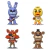 Funko Pop: Freddy/Bonnie/Chica/Foxy (4-Pack) - Five Nights at Freddy's
