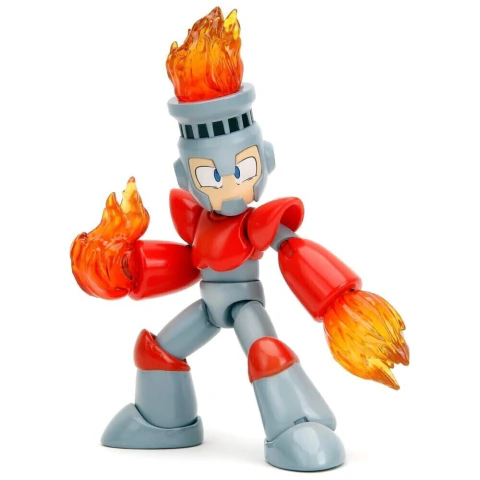 Action Figure Fire Man 4,5" - Mega Man - Jada Toys