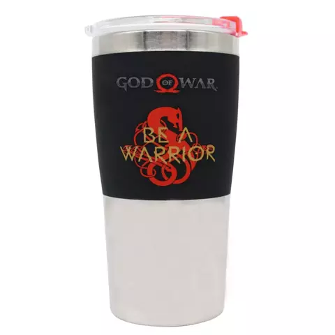 Copo Viagem Max Be a Warrior God of War 450ml - Playstation - Zona Criativa