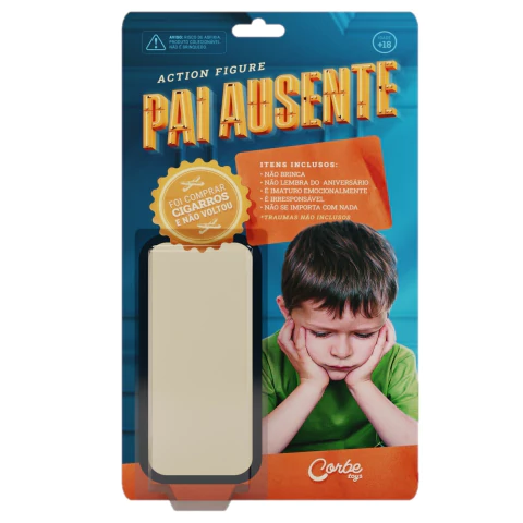 Action Figure Pai Ausente - Corbe Toys