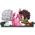 Funko Pop Moments: Tanjiro Vs Rui #1034 - Demon Slayer