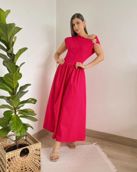 Vestido P.040 CEREZA - primia