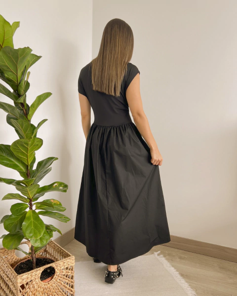 Vestido P.040 NEGRO - tienda online