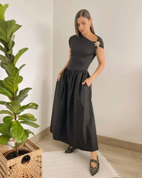 Vestido P.040 NEGRO