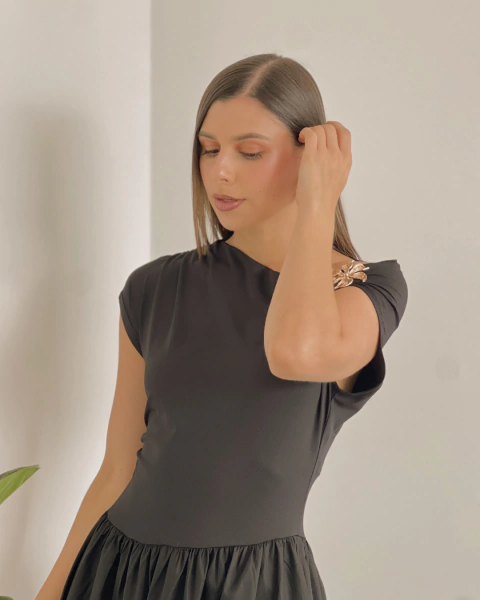 Vestido P.040 NEGRO - primia 