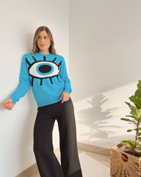 Buzo OJOS AZULES en internet
